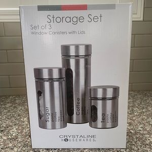 Window Canister storage set